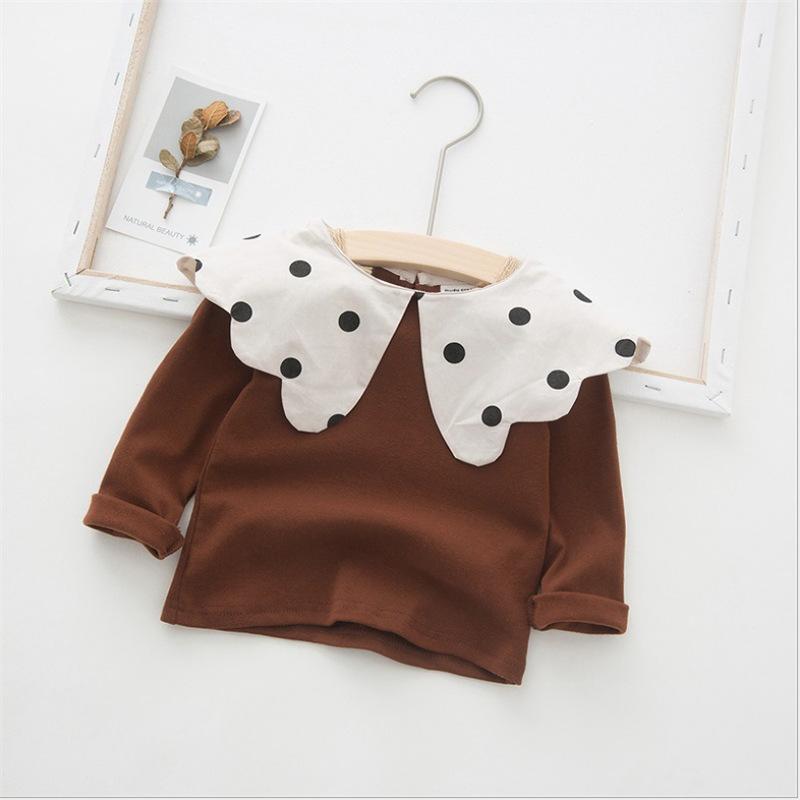 Demia Polka Dots Collar Top