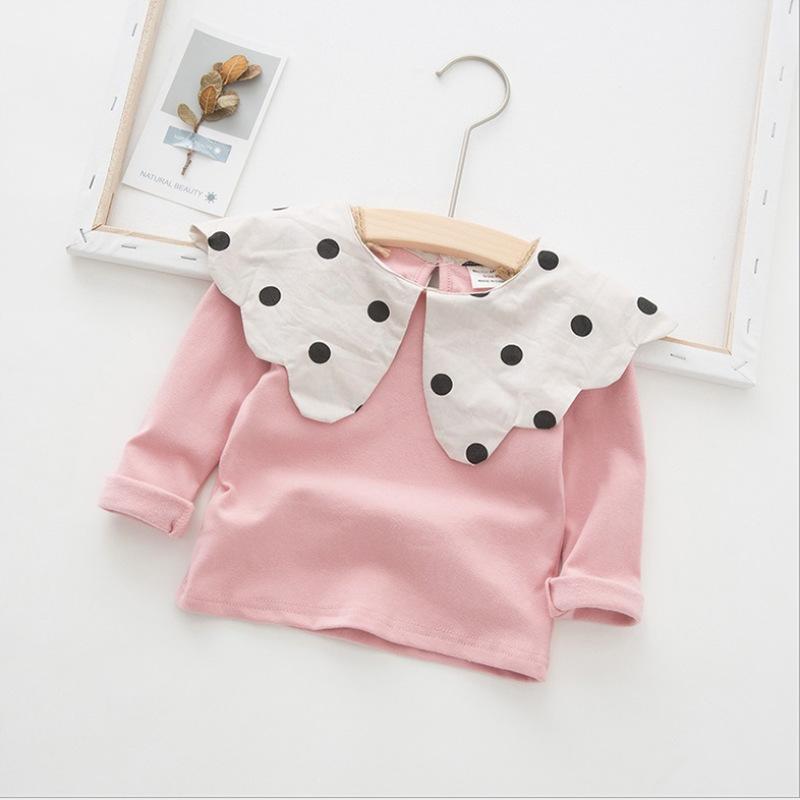 Demia Polka Dots Collar Top