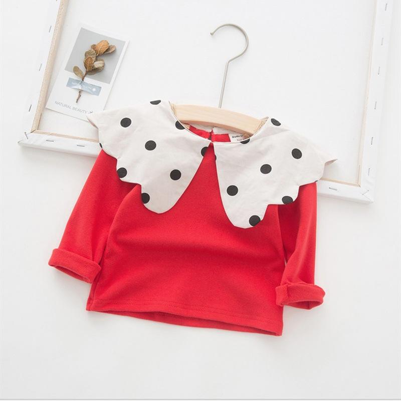 Demia Polka Dots Collar Top