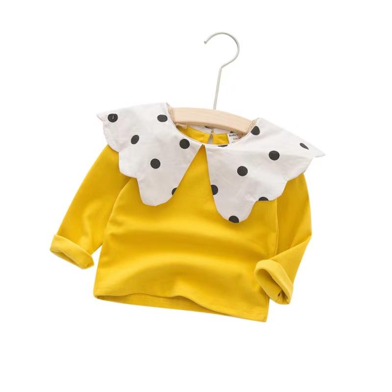 Demia Polka Dots Collar Top