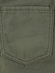 Denim Pocket Patched Mini Skirt - MomyMall
