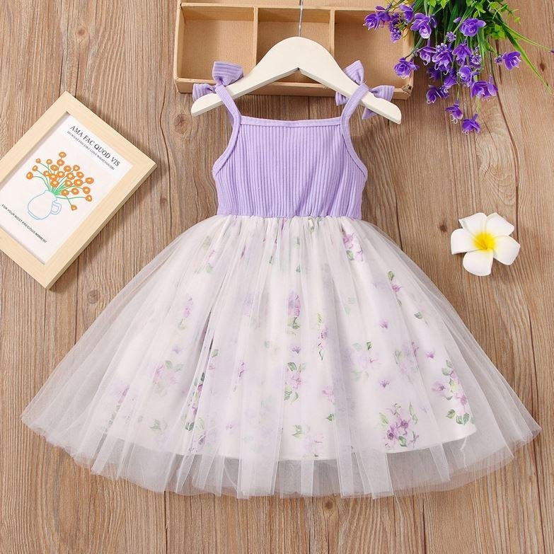 Floral Lace Princess Dress - MomyMall