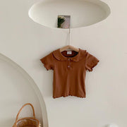 Diann Doll Collar Top - MomyMall 18-24 Months / Brown