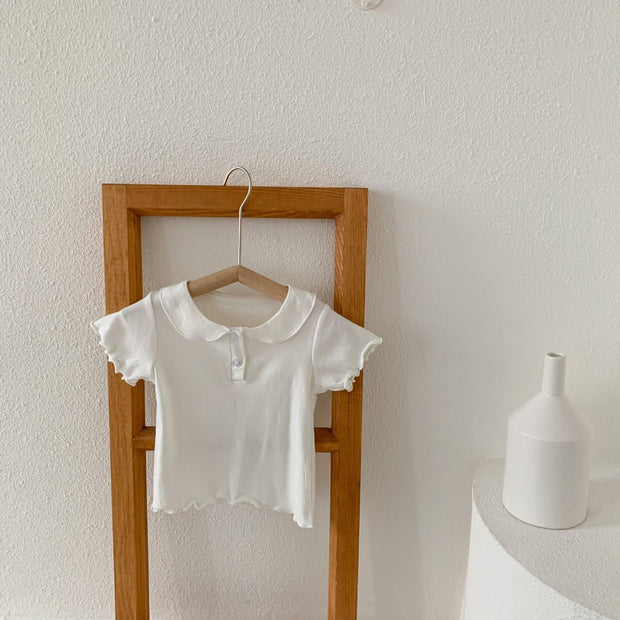 Diann Doll Collar Top - MomyMall 18-24 Months / White