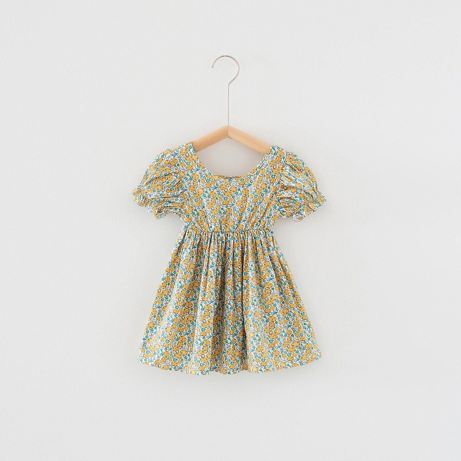 Forest Floral Bambi Princess Dress