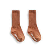 Dodo Basic Ribbed Socks - MomyMall Caramel / 0-12 Months