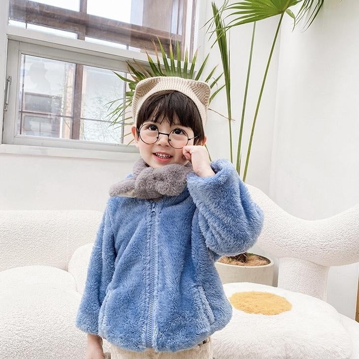 Fluffy Bears Warm Fuzzies Hooded Jacket - MomyMall