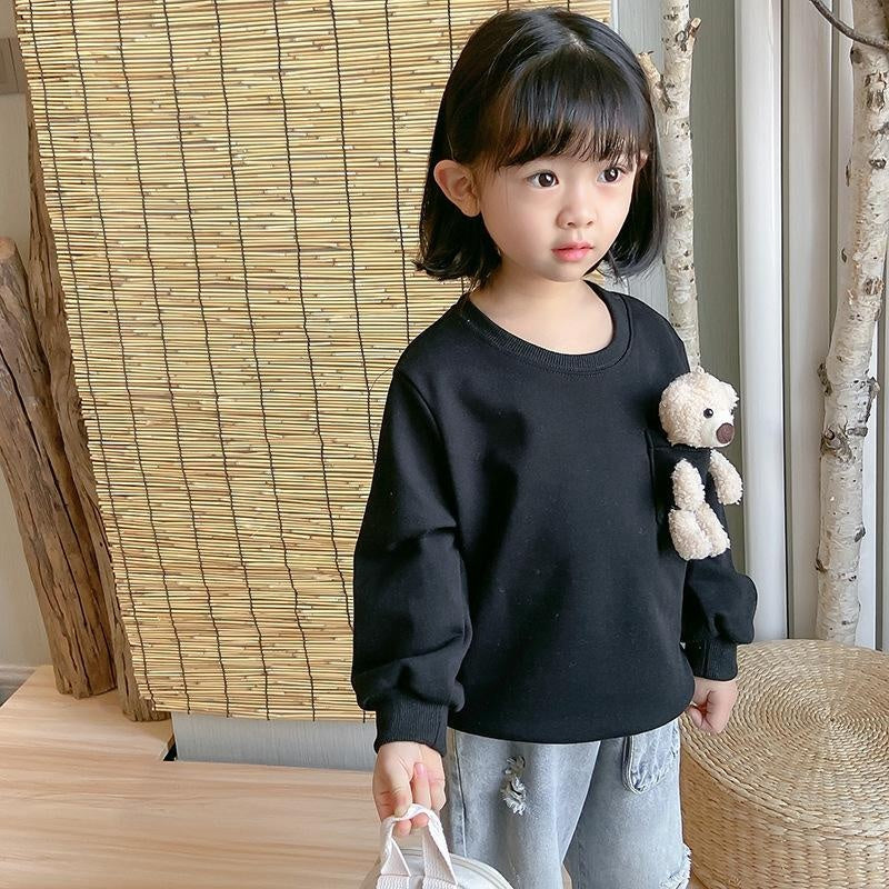 Dolly Pocket Bear Sweatshirt - MomyMall