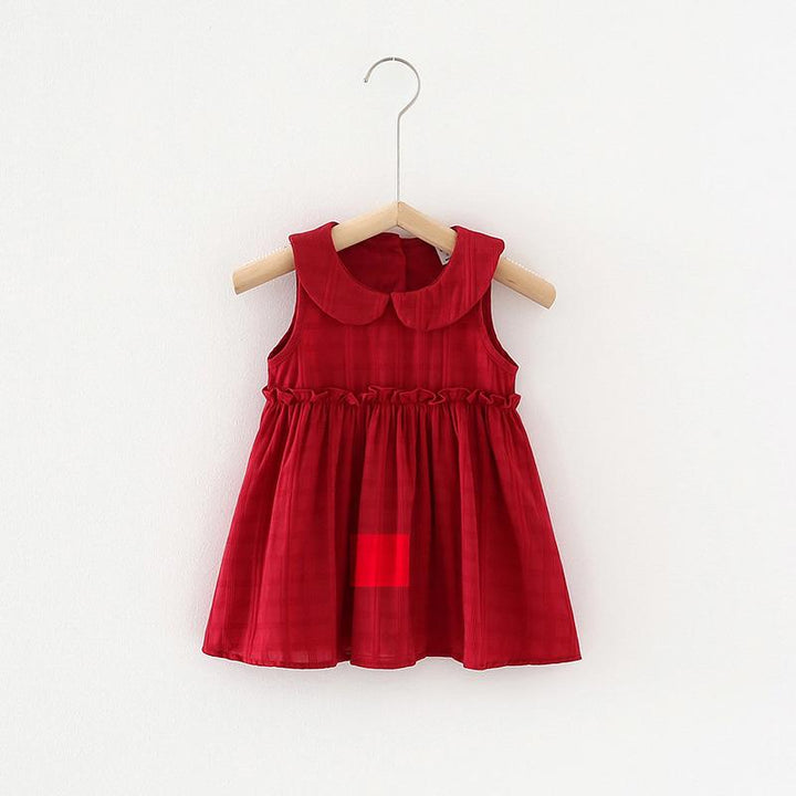 Dora Candy Color Ruffle Dress - MomyMall 18-24 Months / Red
