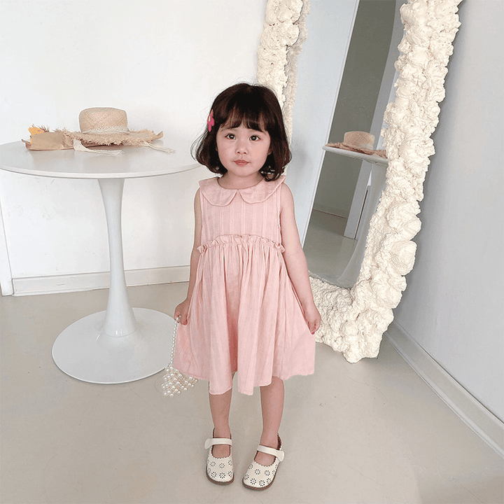 Dora Candy Color Ruffle Dress - MomyMall