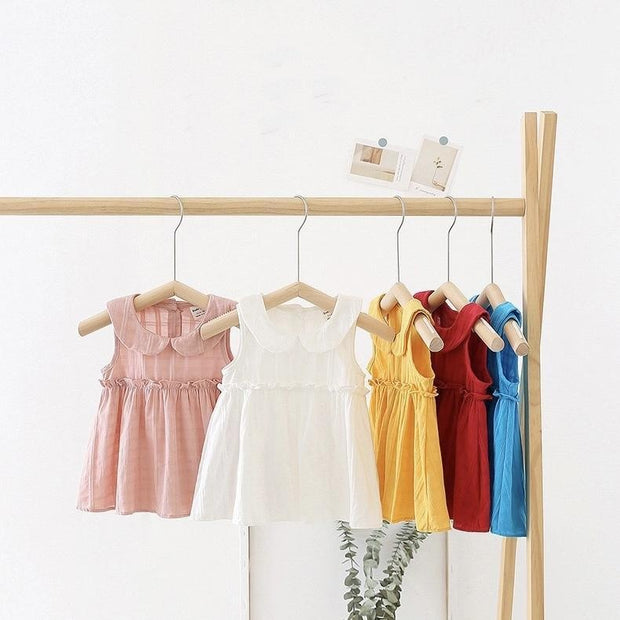 Dora Candy Color Ruffle Dress - MomyMall