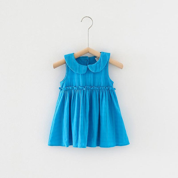 Dora Candy Color Ruffle Dress - MomyMall 18-24 Months / Blue
