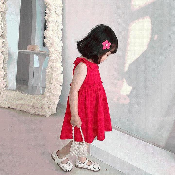 Dora Candy Color Ruffle Dress - MomyMall