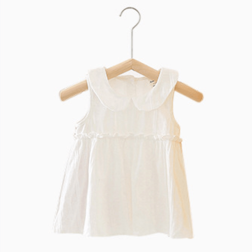 Dora Candy Color Ruffle Dress - MomyMall 18-24 Months / White