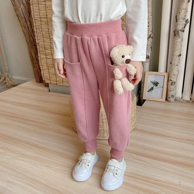 Dory Pocket Bear Sweatpants - MomyMall 2-3 Years / Pink