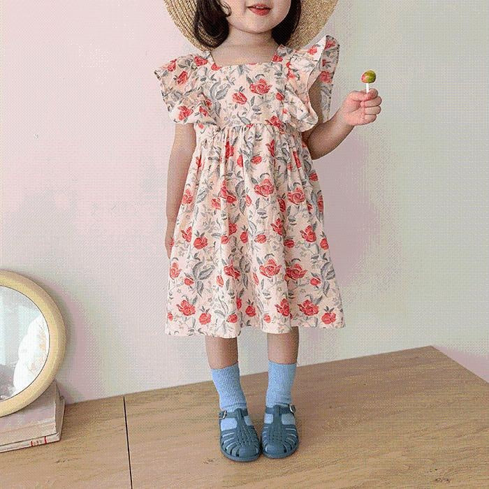 Dovie Blooming Flowers Dress - MomyMall