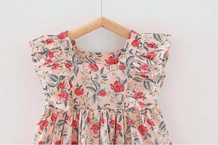 Dovie Blooming Flowers Dress - MomyMall