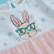Dr. Bunny Floral Tulle Dress - MomyMall