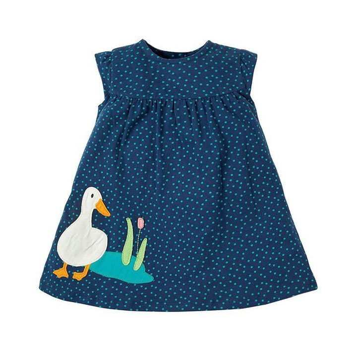 Duck Patch Polka Dots Dress