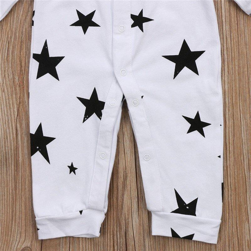 Lovely Stars Printed Baby Jumpsuit - MomyMall