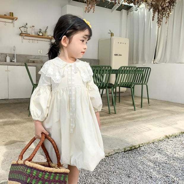 Elise Lace Doll Dress