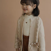 Ella Bow Knitted Cardigan - MomyMall