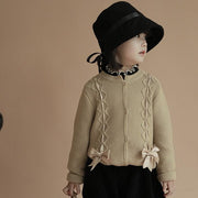 Ella Bow Knitted Cardigan - MomyMall