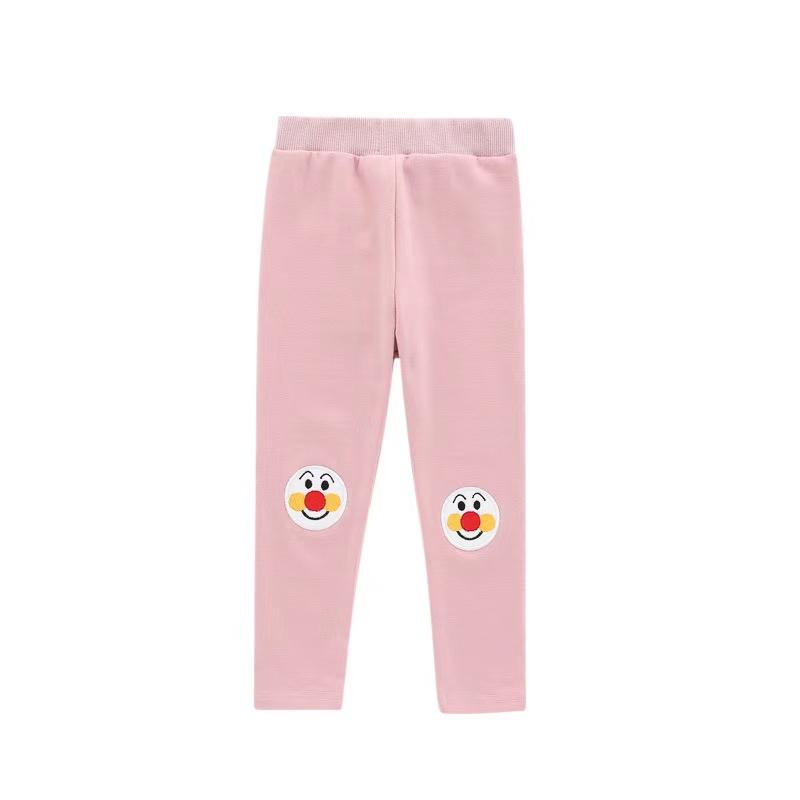 Embroidered Anpanman Patch Leggings