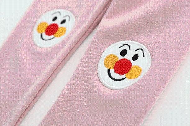 Embroidered Anpanman Patch Leggings