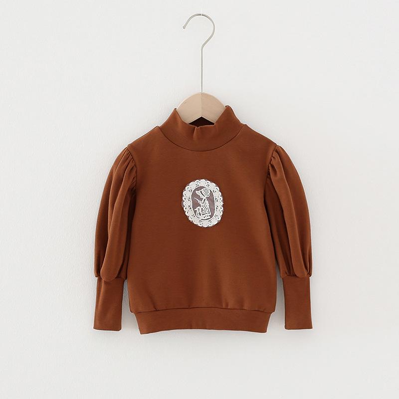 Embroidered Lace Pattern Sweatshirt