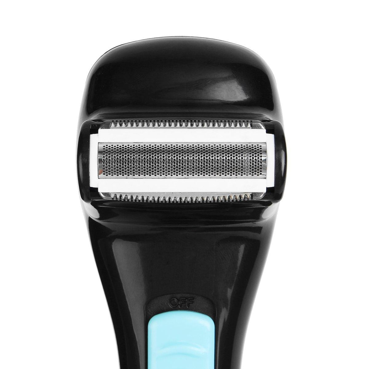 Electric Back Hair Shaver Foldable Trimmer Body Mens Shaving Groomer - MomyMall