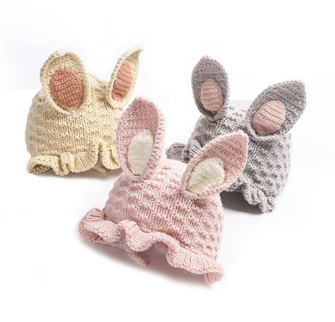 Bunny Ears Knitted Hat - MomyMall