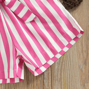 Lovely Crop Top with Candy Shorts - MomyMall