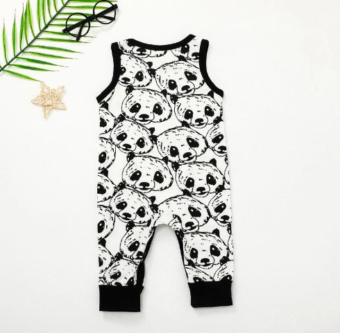 Panda Party Romper