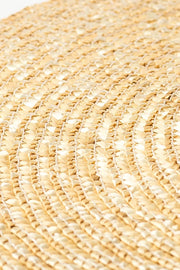 Chapeau de soleil en forme de dôme en paille de blé