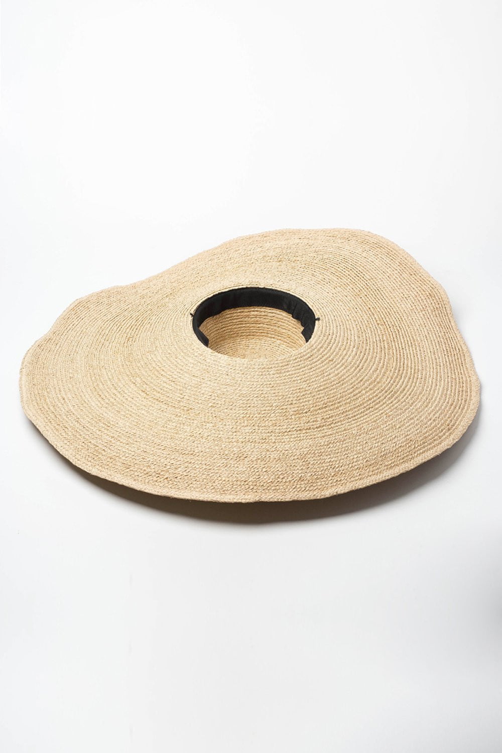 Raffia Straw Floppy Brim Boaster Hat - MomyMall