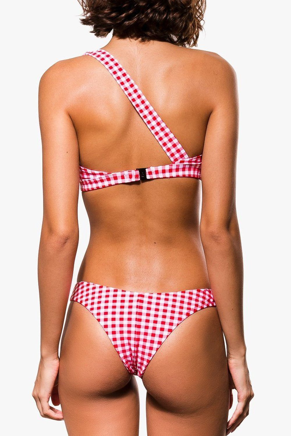 Red Gingham Bikini Bottom - MomyMall