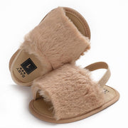 Fluffy Summer First Walker Baby Sandals