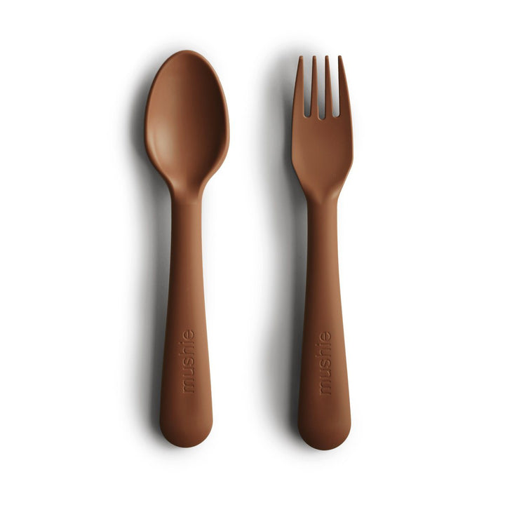 Fork and Spoon Set - MomyMall Caramel