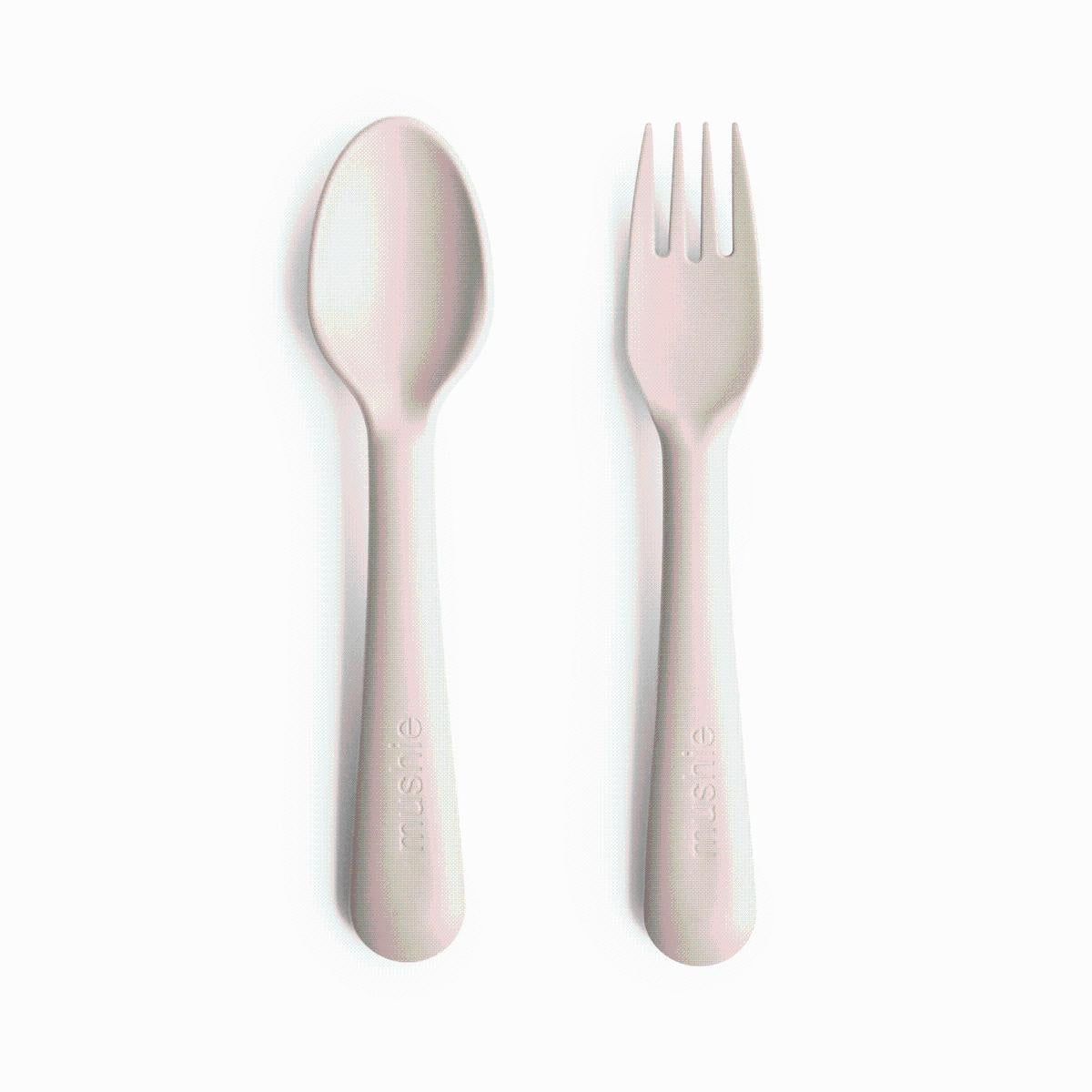 Fork and Spoon Set - MomyMall Ivory