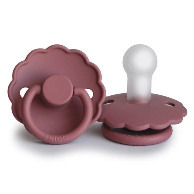 FRIGG Daisy Silicone Pacifier - MomyMall 0-6 Months / Dusty Rose