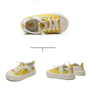 Fruit Color Low Top Kids Canvas Shoes