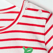 Ensemble de jeu d'été en coton bio Fruit Stripes