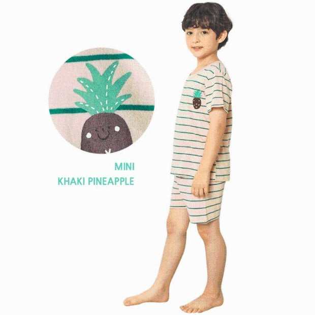 Organic Cotton Fruit Stripes Summer Playset