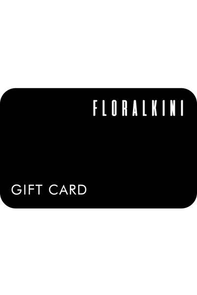 Floralkini-Geschenkkarte