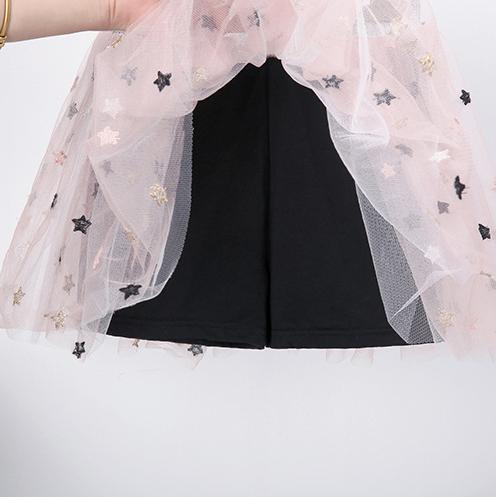 Gigi Star Tulle Skirt with Inner Shorts - MomyMall