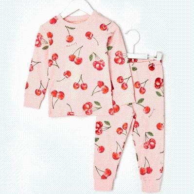 Fruit Print Organic Cotton Playset - MomyMall 2-3 Years / Cherry