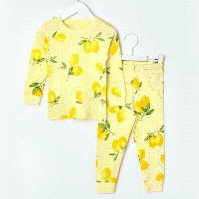 Fruit Print Organic Cotton Playset - MomyMall 2-3 Years / Lemon