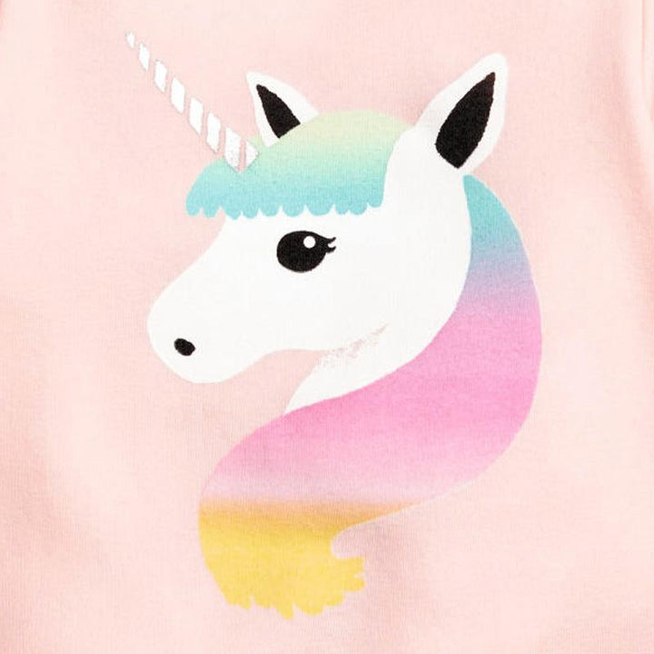 Gradient Unicorn Printed Sweatshirt - MomyMall