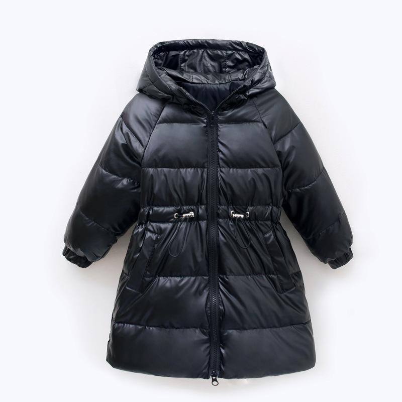 Hannah Shiny Winter Down Jacket - MomyMall 3-4 Years / Black